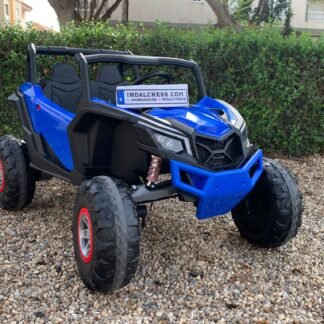 VENTA Coche a batería Buggy XMX UTV-MX 24V - 4 x Motores, Ruedas goma, azul - LE7766